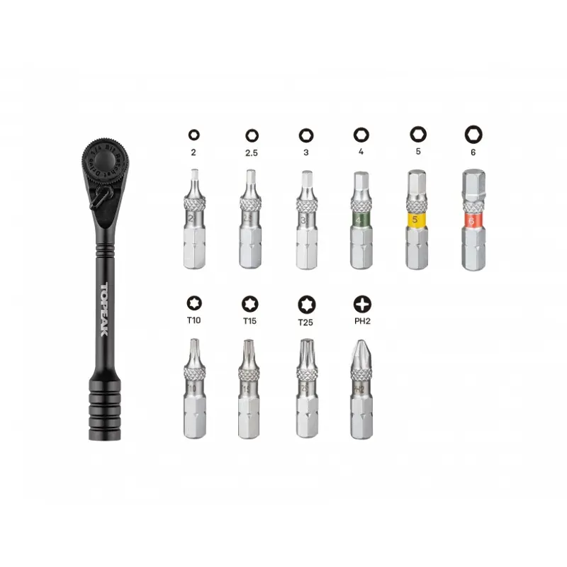 Topeak Ratchet Rocket Essential Tool Kit in Black-3