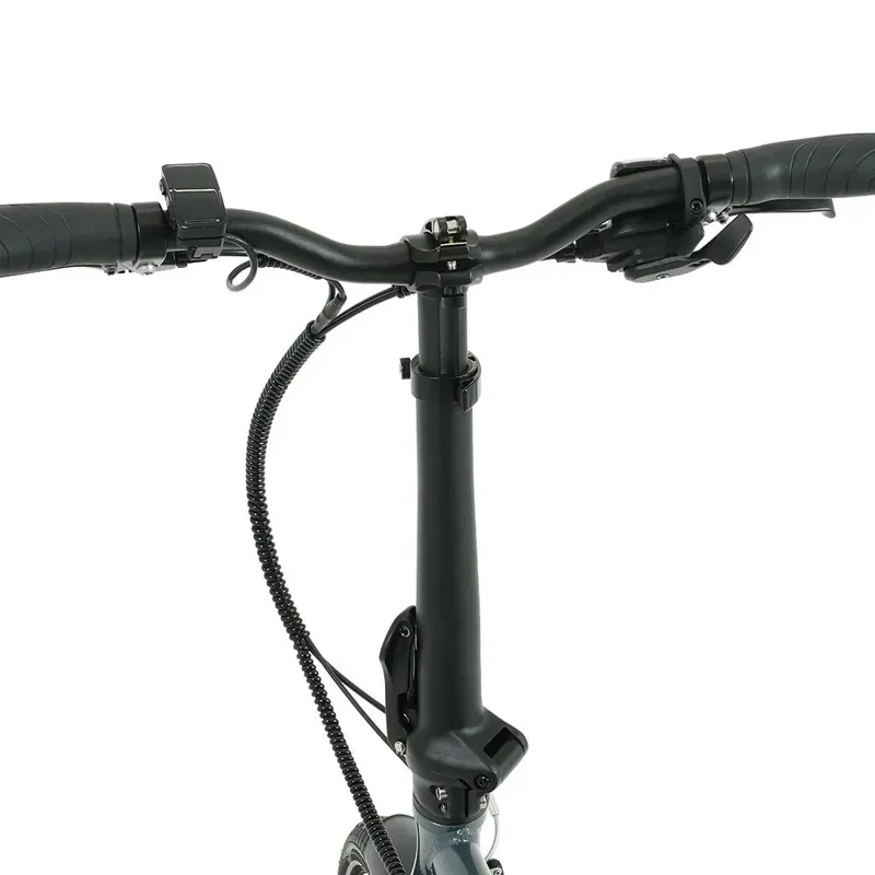 Falcon Compact Electric Folding Bike in Grey-7