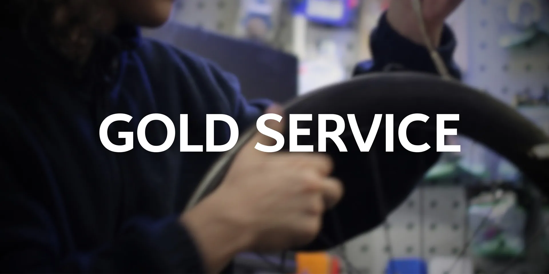 Gold Service bicycle servicing