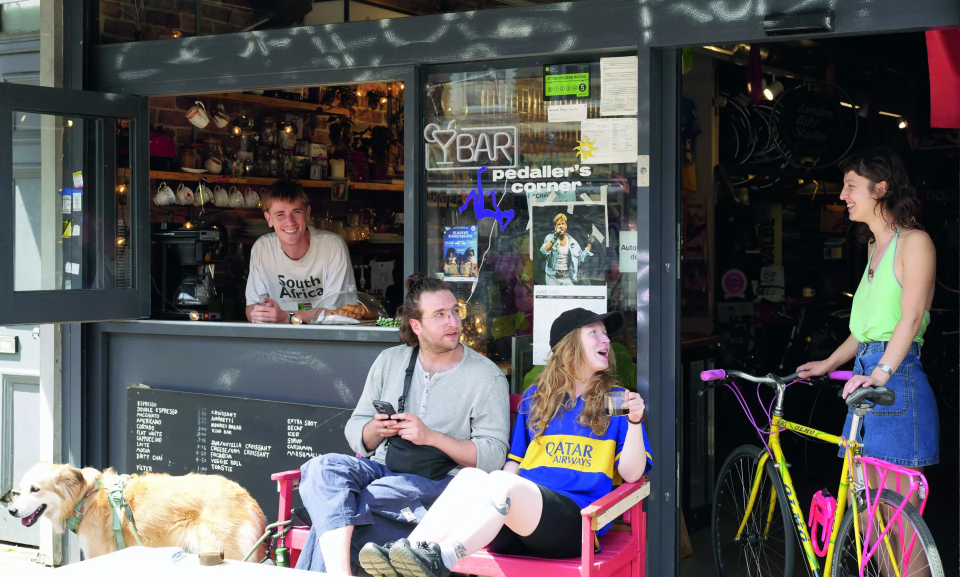 Pedaller's Corner at London Bike Studio
