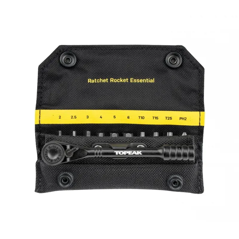 Topeak Ratchet Rocket Essential Tool Kit in Black