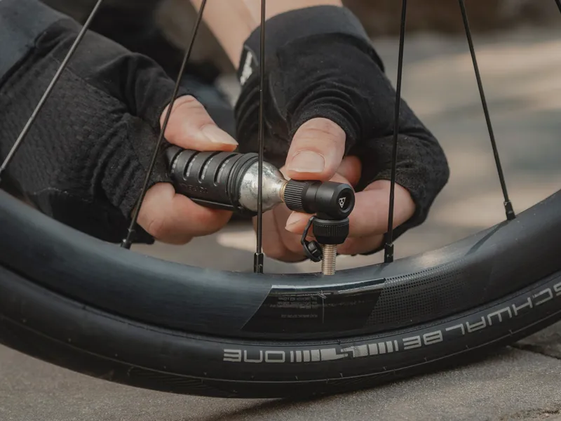 Topeak Nano Airbooster L CO2 Inflator in Black-2
