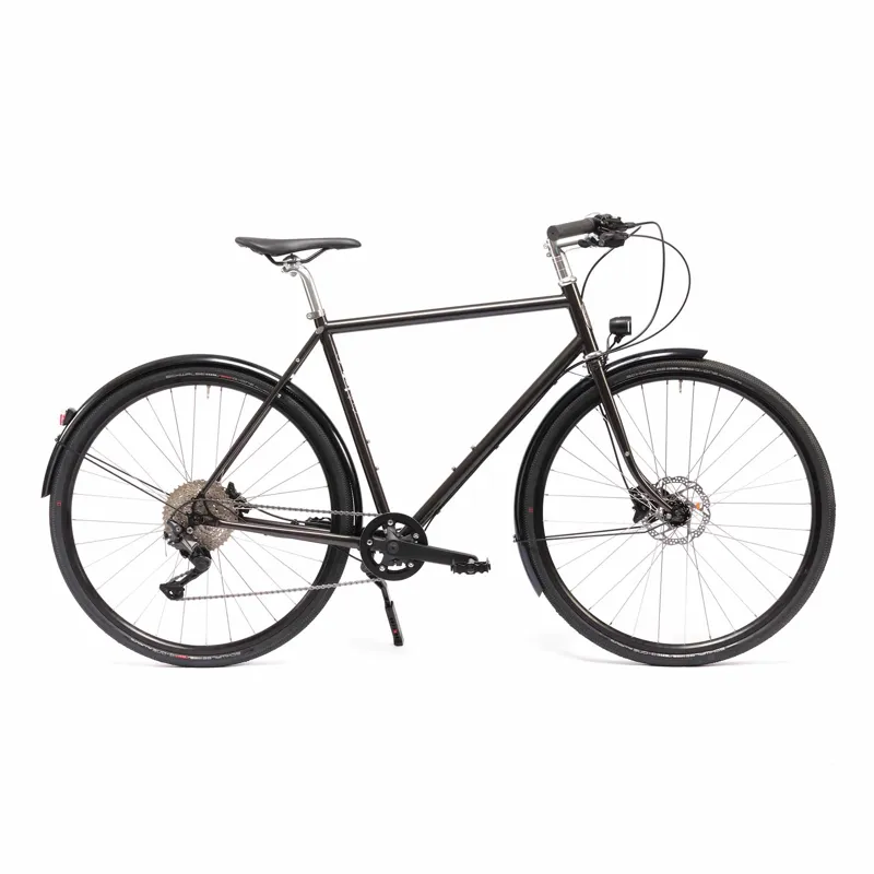 Pelago Hanko Outback Dynamo Hybrid Bike in Charcoal