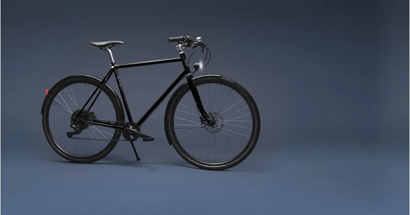 Pelago Hanko Outback Dynamo Hybrid Bike in Charcoal-2